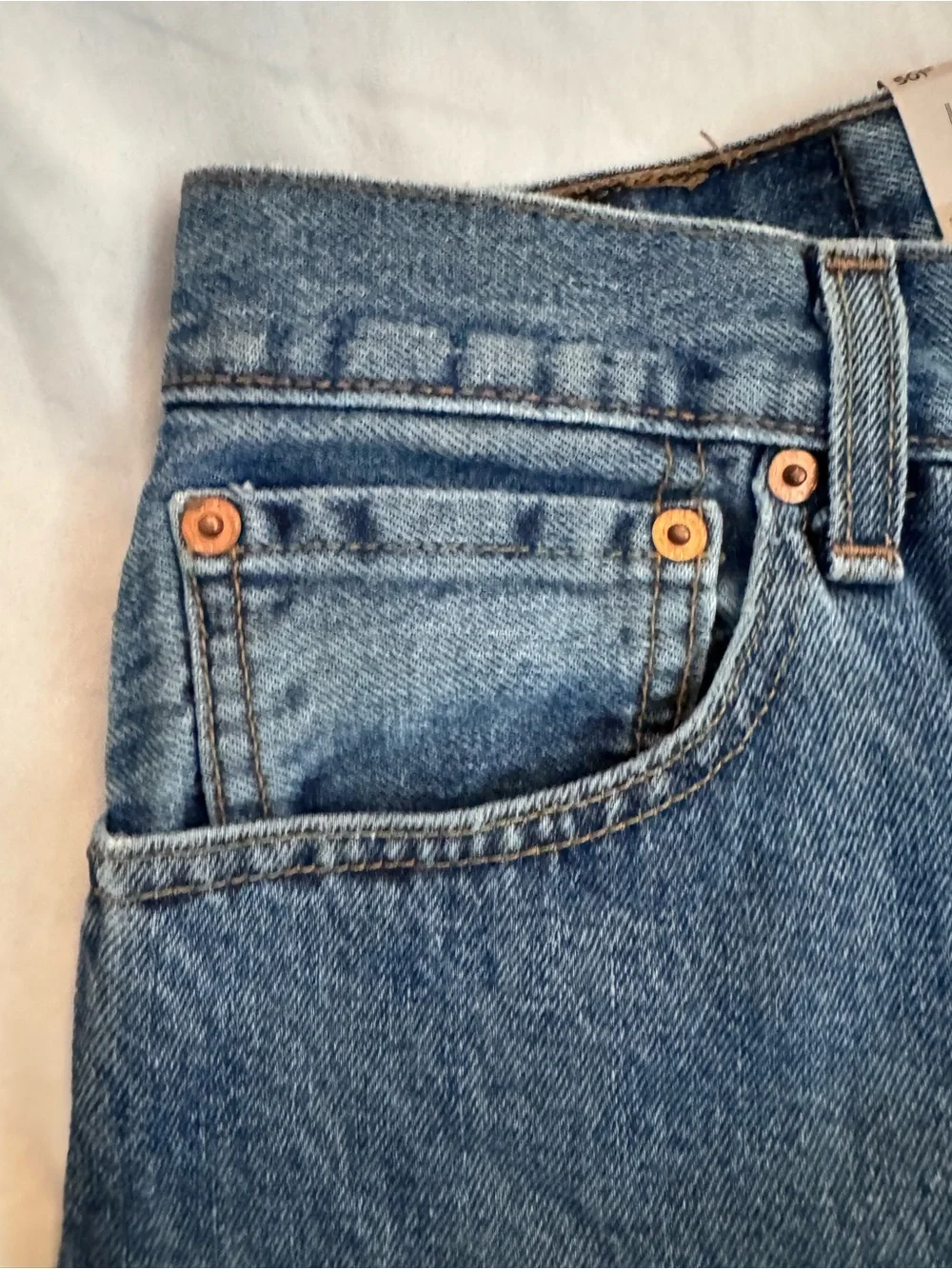 NWT Levi's 501 Original Straight Men's Jeans - Blue 31 x 32